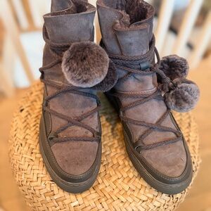 Inuikki Suede Boots Women’s Grey size 40